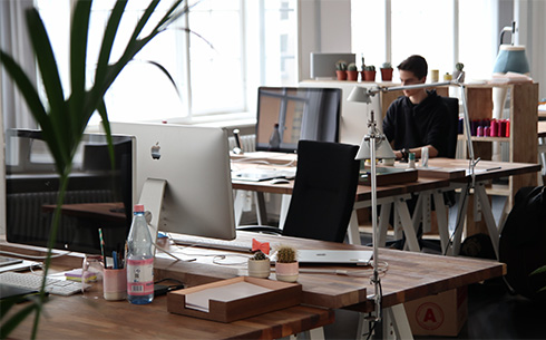 Man working in office